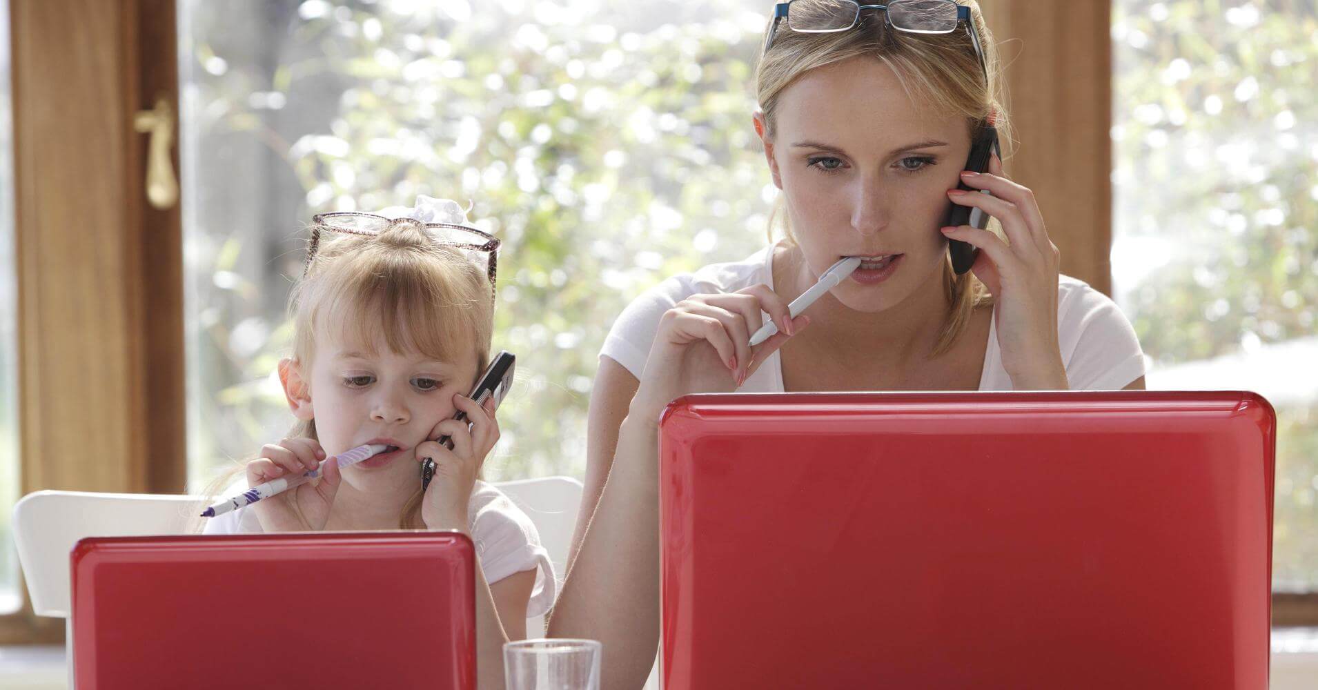 how to work from home with kids