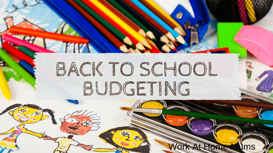 Back to School Budgeting tips