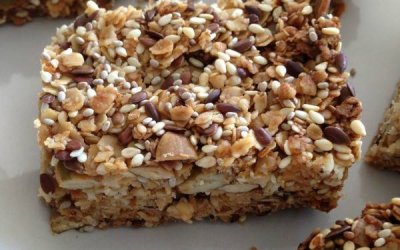 Seedy Oat Bars Recipe