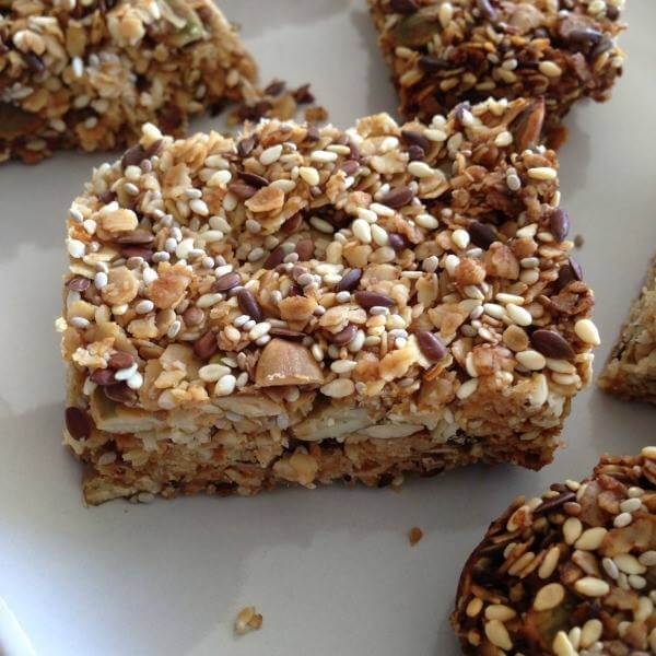 Seedy Oat Bars