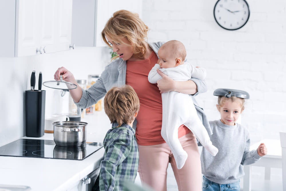 cooking dinner when you're busy