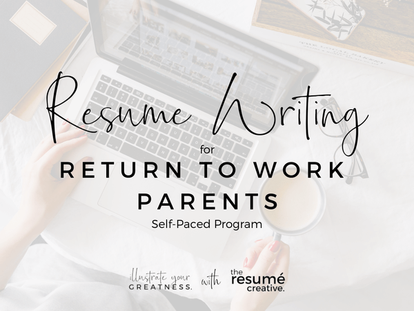 resume writing for mums