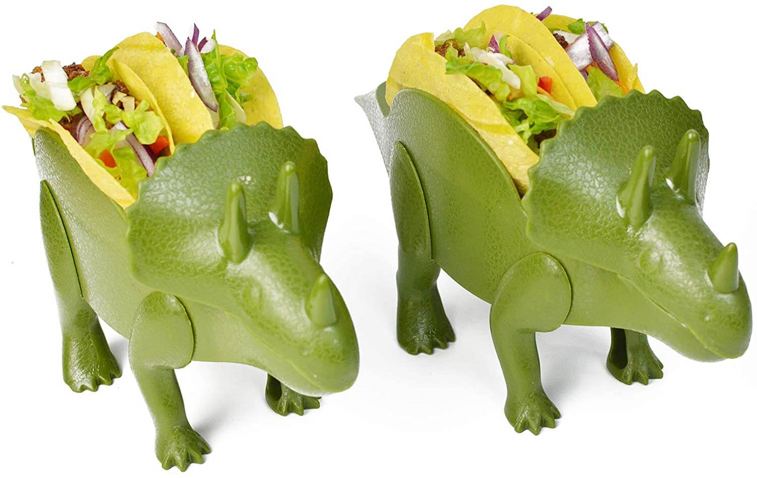 dinosaur taco holder