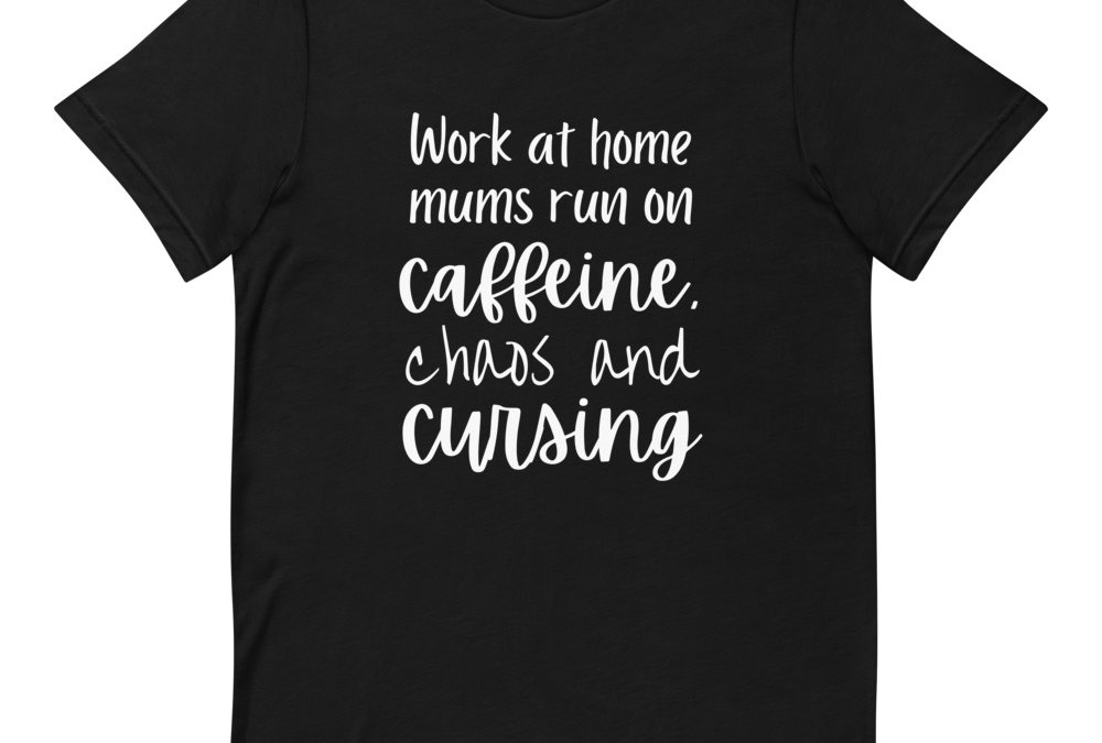 Work At Home Mums Run On T-Shirt