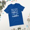 Work At Home Mums Run on Caffeine, Chaos and Cuddles T-Shirt - Image 3