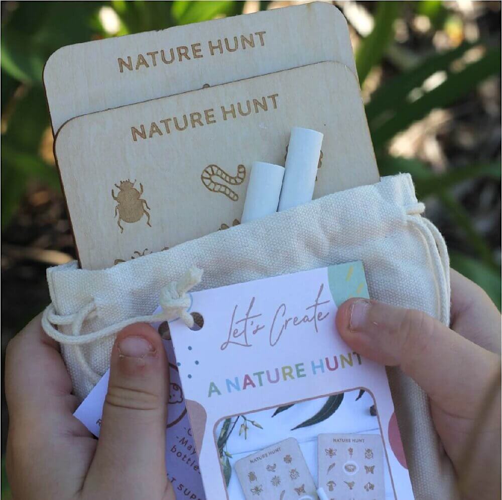 nature hunt gift set for kids