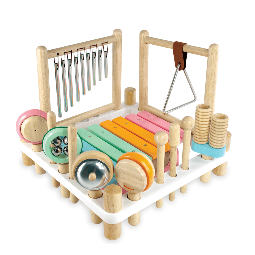 musical instrument educational wooden toy