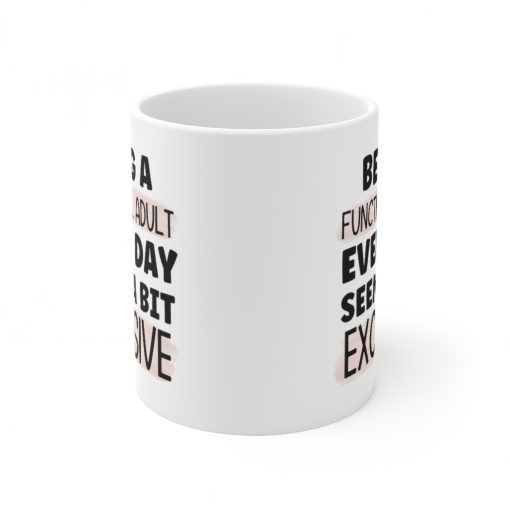Being A Functional Adult Mug - Image 2