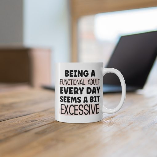 Being A Functional Adult Mug - Image 6