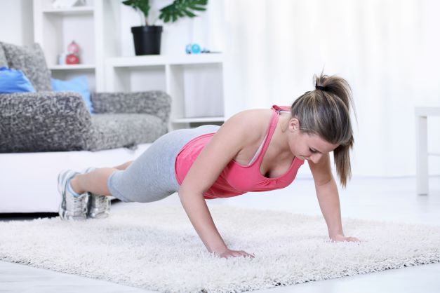 easy exercises when you work from home